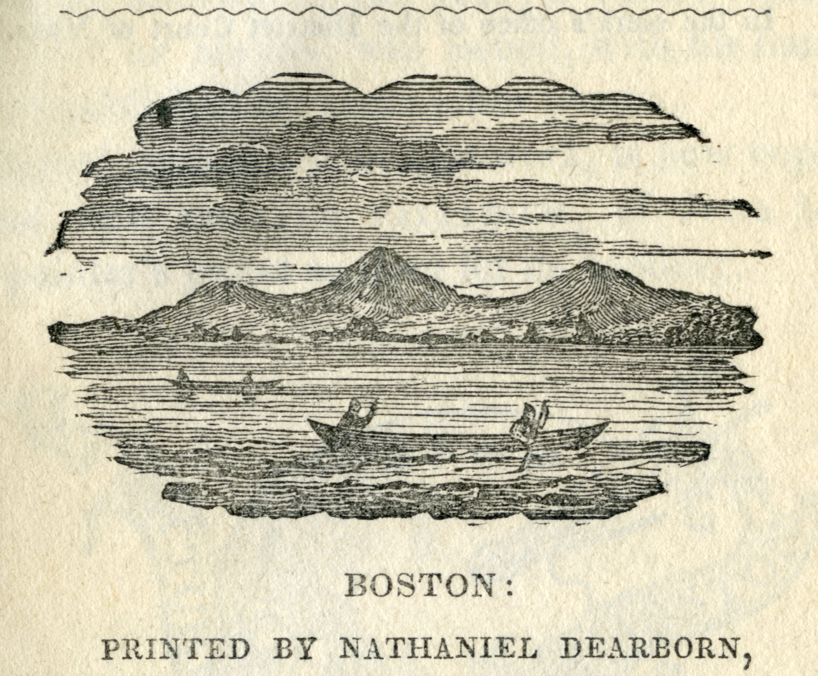 Image of Boston Notions, Detail from from title page