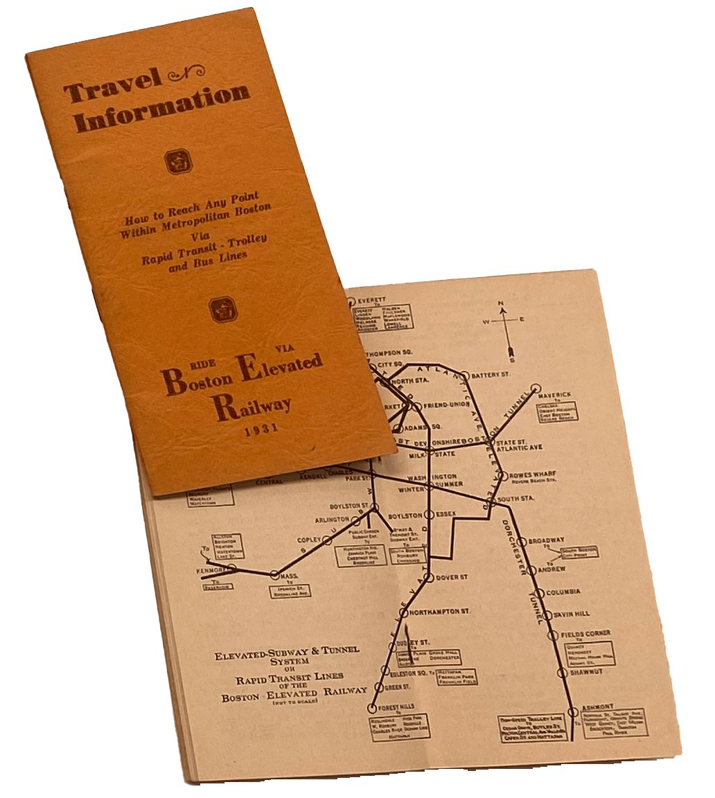Image of Guide to the Boston Elevated Railway