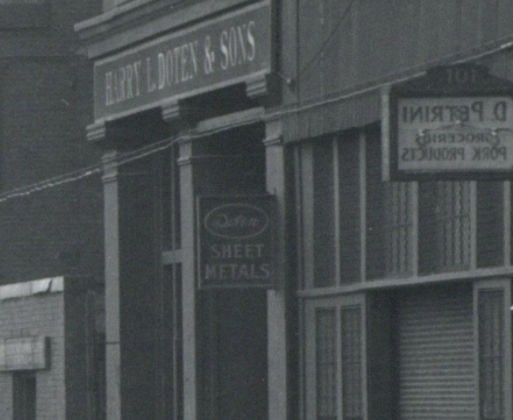 Excerpt from &ldquo;Cross Street widening from North Street to Commercial Street&rdquo; (November 30, 1933). City of Boston Archives