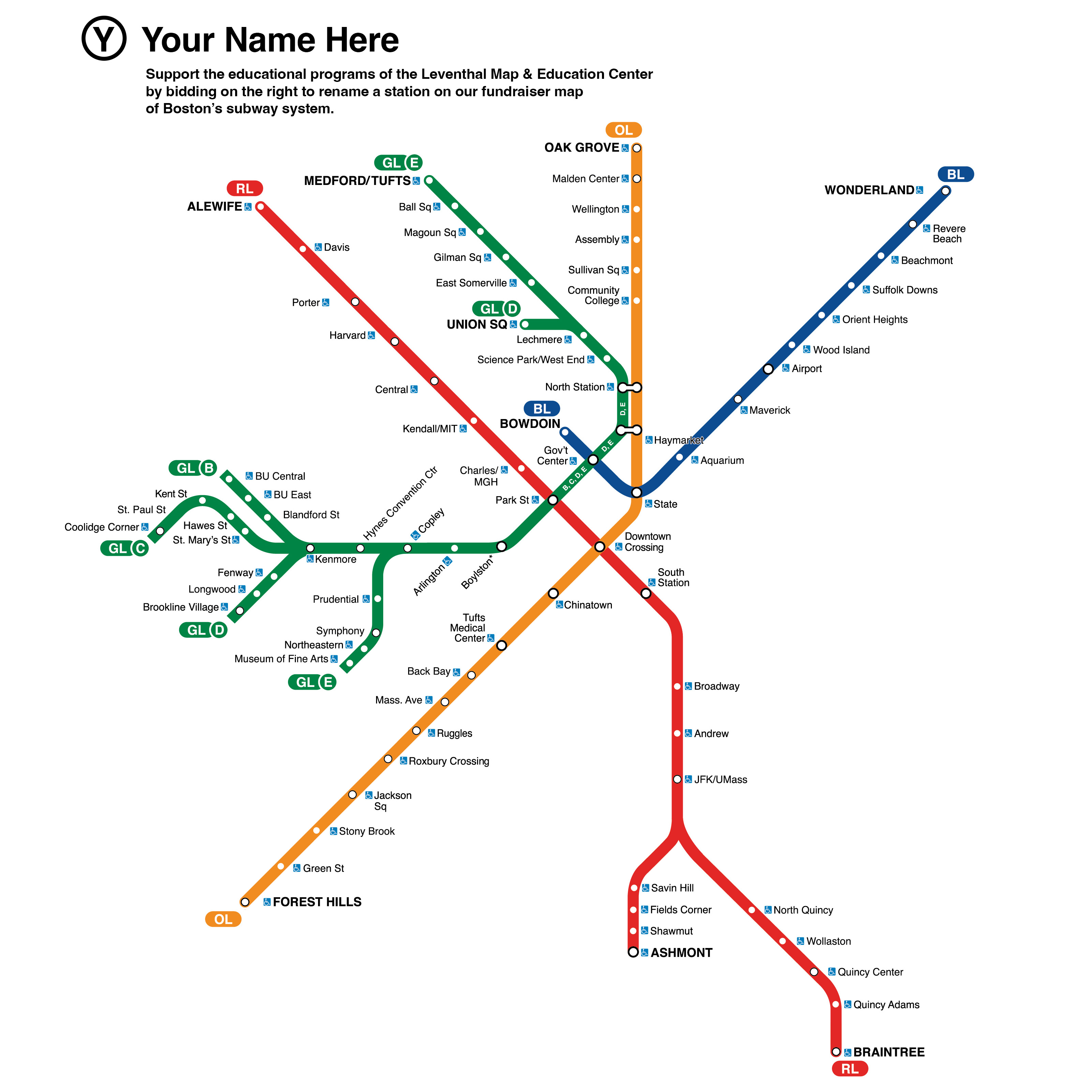 This map shows the stations that are included in our auction