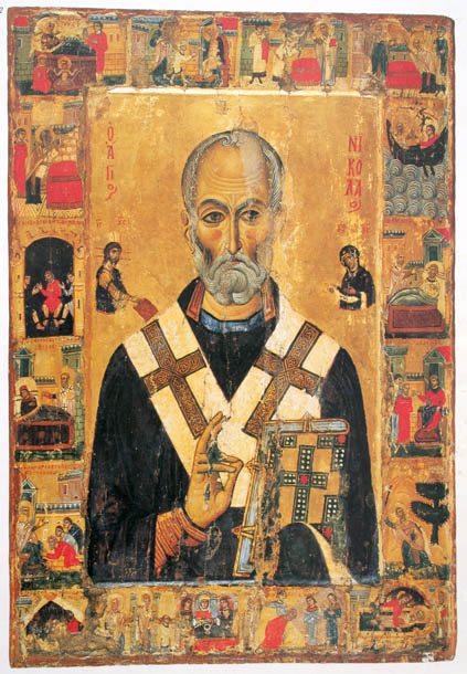 X9 St Nicholas, Byzantine, beginning 13th copy
