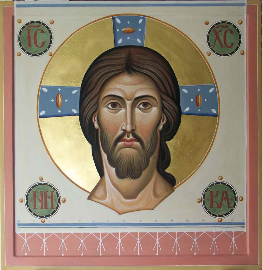 Icon of the Mandylion by Vladimir Grygorenko