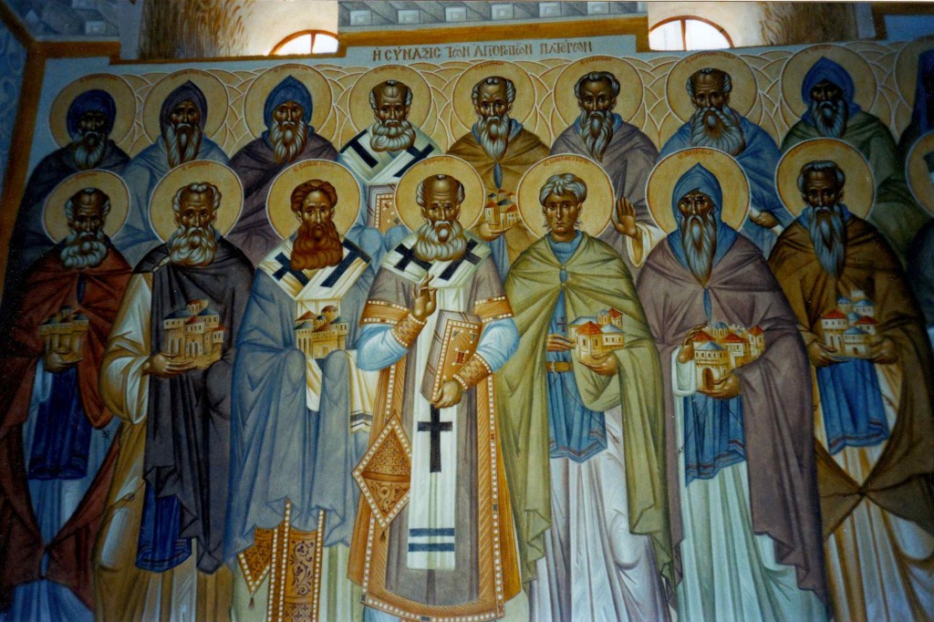 Icon of Father Lukas of Xenophontos