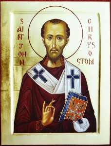 St-John Chrysostom by Aidan Hart