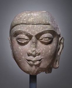 Indian_-_Head,_Probably_of_the_Buddha_-_Walters_2590