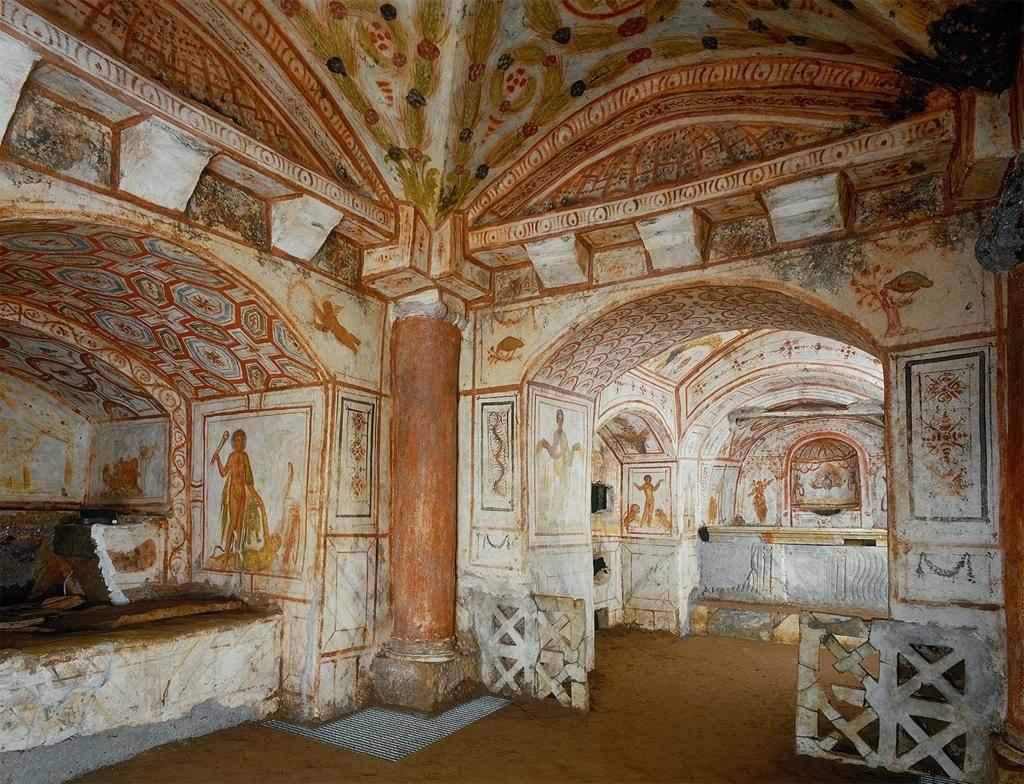 Via Latina Catacomb. Rome, early 4th cent.