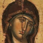 Mother of God, Greek. This leans towards the gracefulness of classical "naturalism."