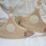 Carved Wedding Crowns
