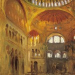 Orthodox Architecture and Iconography as Subjects in Fine Art Painting