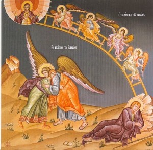 Icon from Holy Hesychasterion of John the Evangelist and Theologian in Souroti, Thessaloniki.