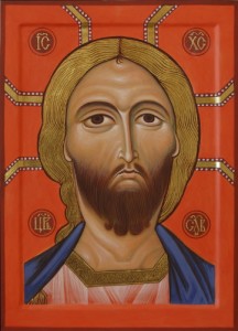 Icon of Christ with the Golden Hair.