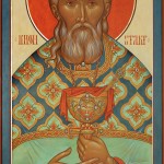 An Icon of St-John of Kronstadt by Fr.Silouan Justiniano