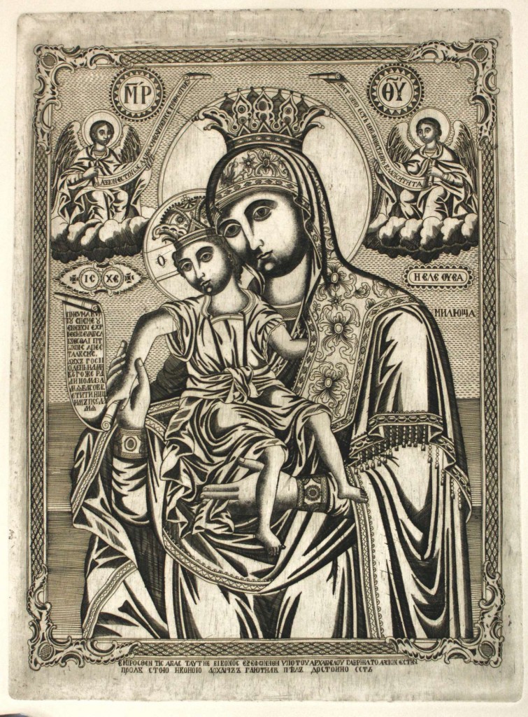 22. Virgin Mary Eleousa, Mount Athos 19th c.