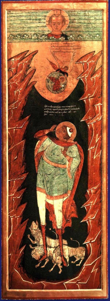 The miraculous visit of Habakkuk to Daniel in the lion's den