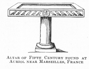 10 5th c ,altar, Auriol, france copy