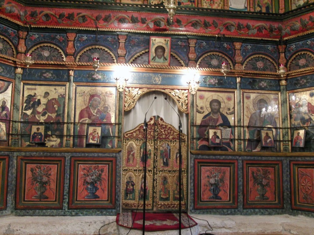St Demetrios in Diavata (near Thessalonica) - iconostasis made in 1853.