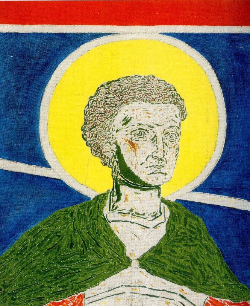 Saint Demetrios, oil on canvas