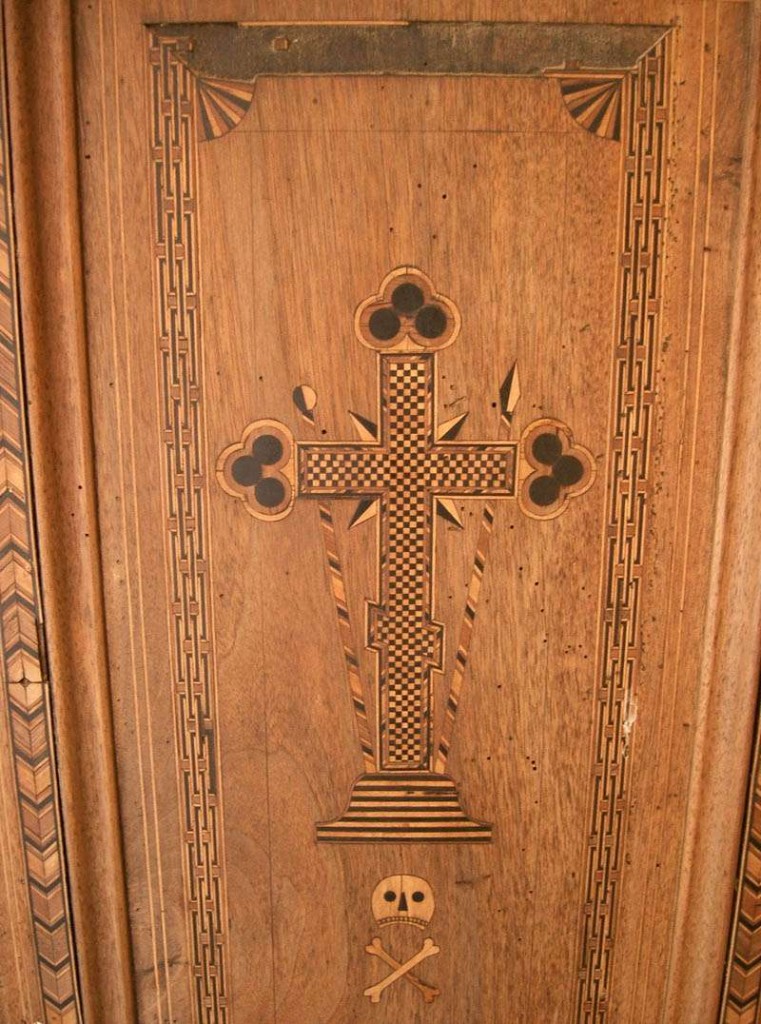 Inlaid door, Stavronikita, Mt. Athos