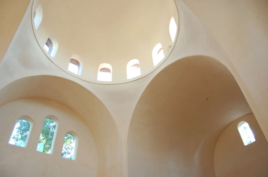 The dome after Holy Ascension was first built.