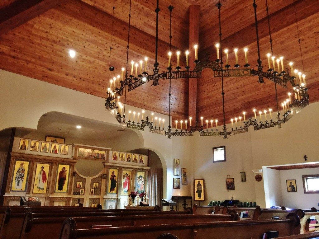 Choros, Holy Trinity Orthodox Church, Danbury, CT, USA, by Andrew Gould.