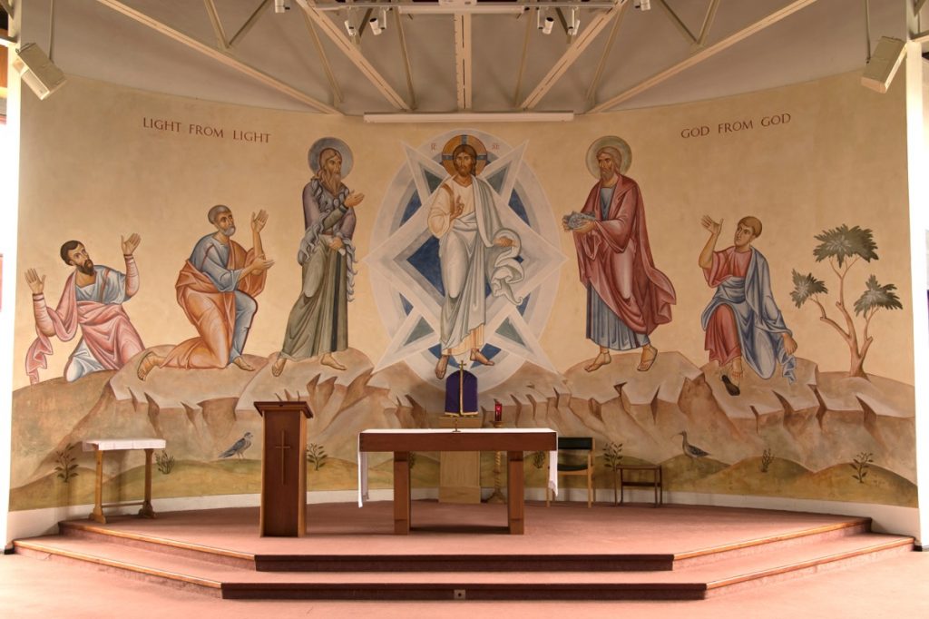 Completed Transfiguration secco