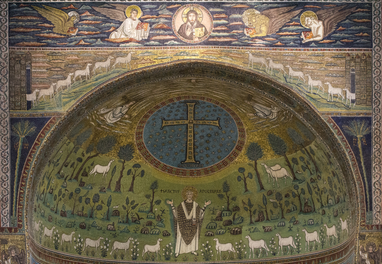 The Mosaic Apse Of Sant Apollinaire In Classe Ravenna Orthodox Arts Journal