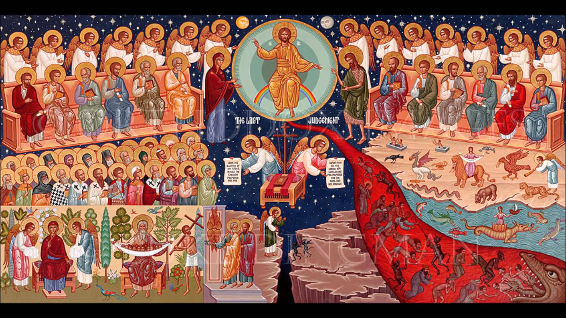 The Icon of The Last Judgement Orthodox Arts Journal