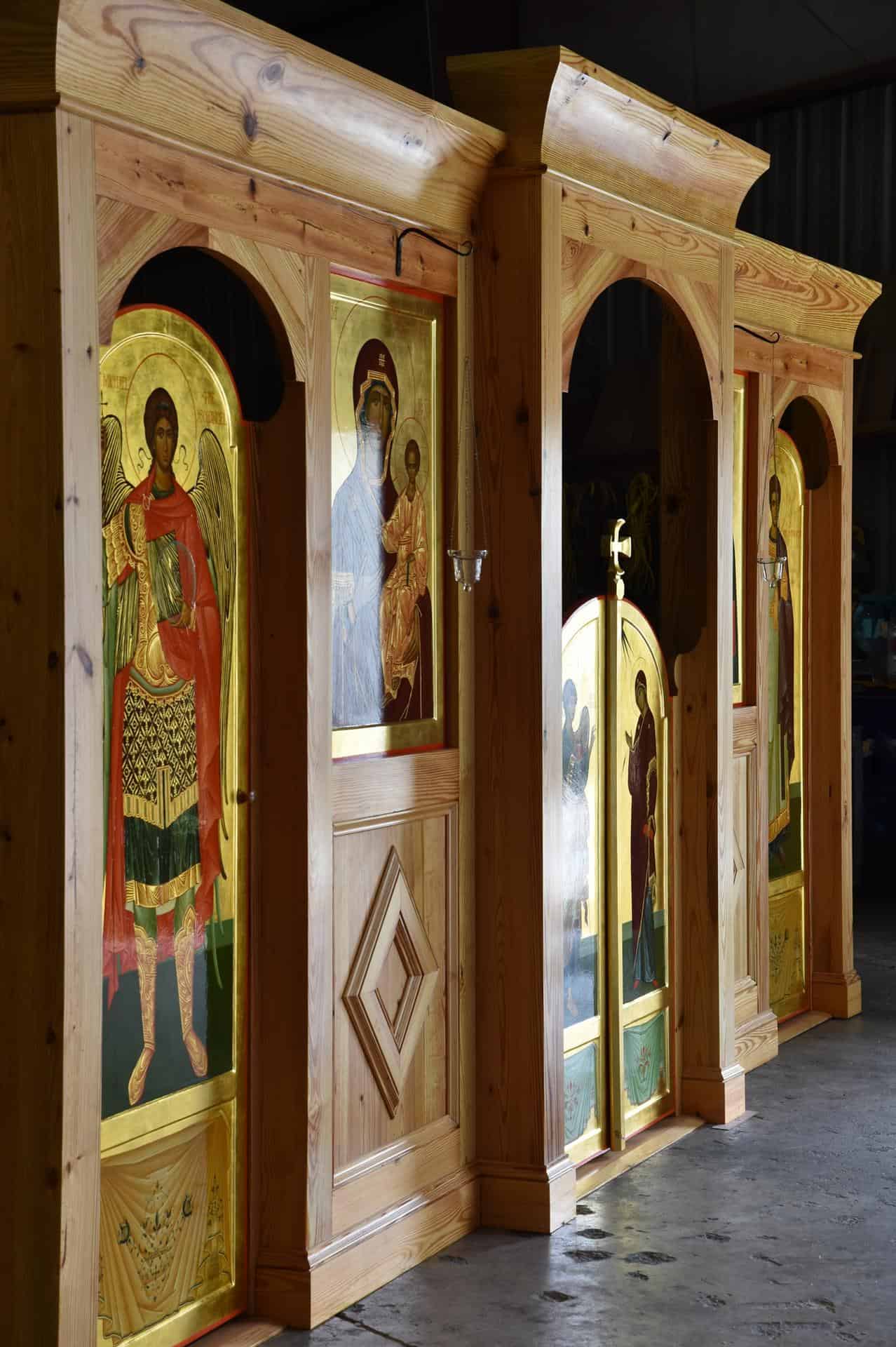 A Professionally-Built Iconostasis for a Mission Church