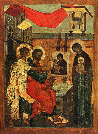 St.Luke Painting the Theotokos