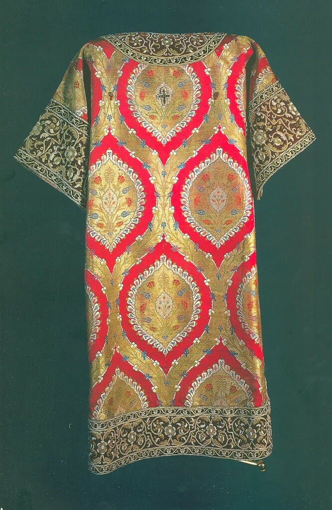 Sakkos of Patriarch Nikon, 1653, Ottoman Fabric