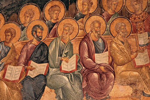 Apostles, Last Judgement Frescoe, Chora
