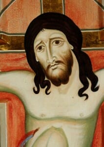 Image of Christ. Detail of a Crucifix.