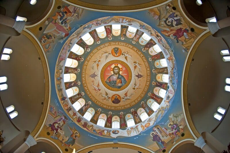 George Kordis, Dome of Holy Trinity Church, Columbia, SC.