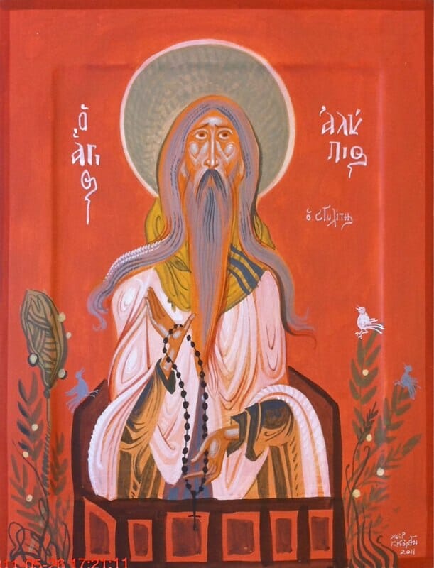 George Kordis, St. Alypios the Stylite.