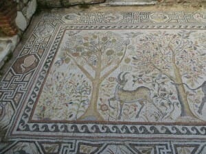 Mosaic floor of bishiopric church, Heraclea Lyncestis, Macedonia, 4th - 6th century