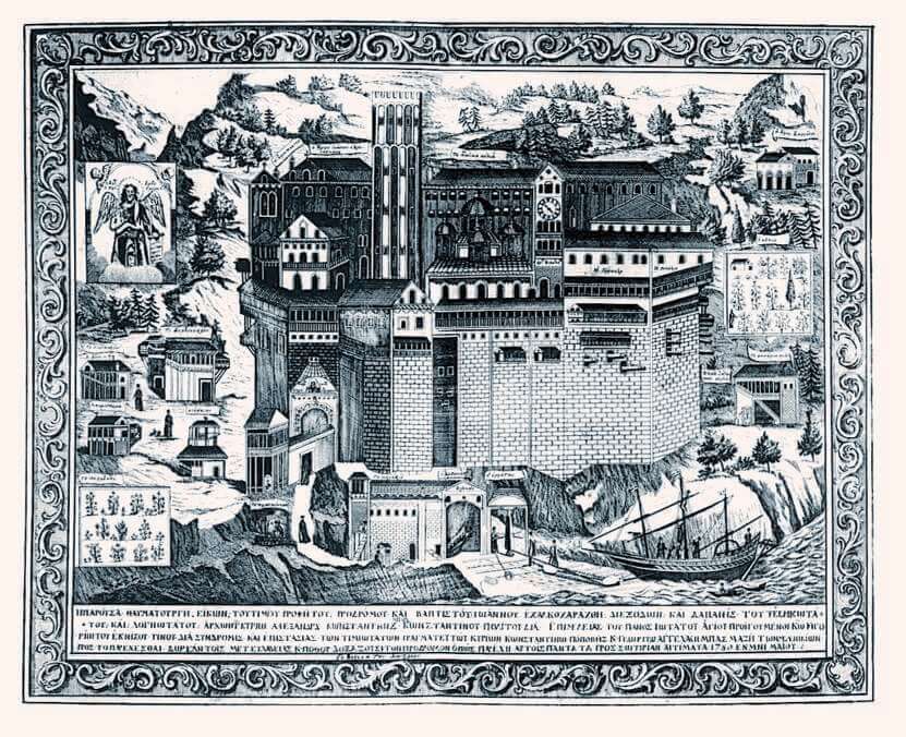 11. Dionysiou monastery, Vienna, 1780.