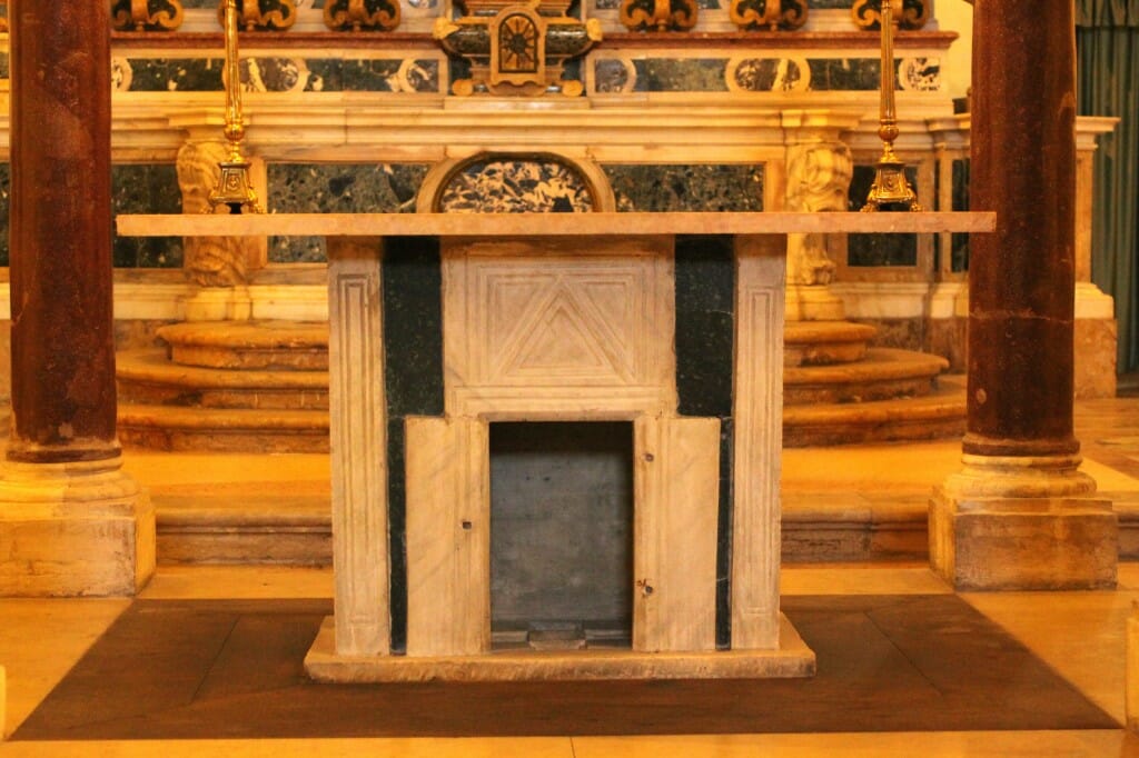 Holy Tables with Reliquaries, a Short History Orthodox Arts Journal