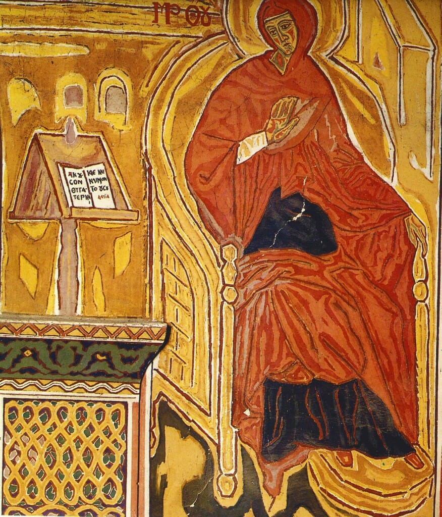 The Annunciation (detail) from Amphissa Cathedral     