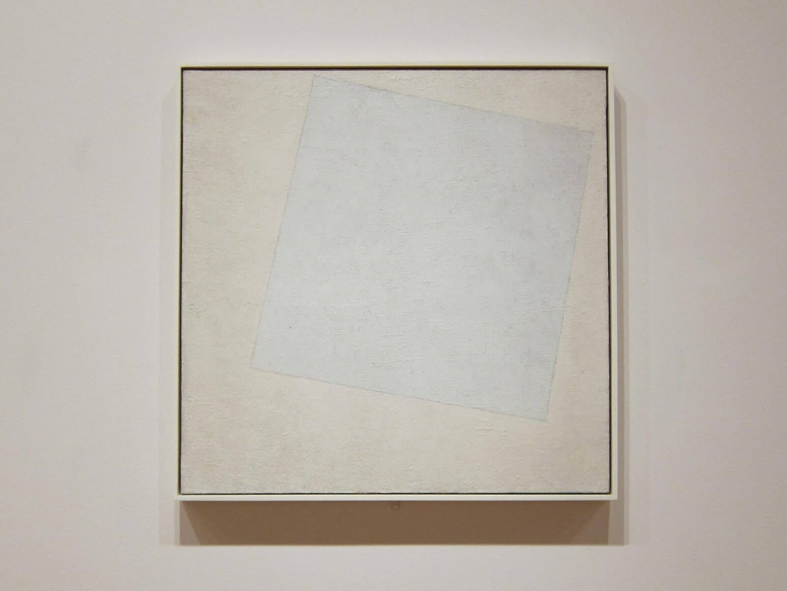 Kasimir Malevich (1879-1935), Suprematist Composition: White on White, 1918. 