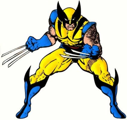 Wolverine, the archetypal mutant in modern fiction. 