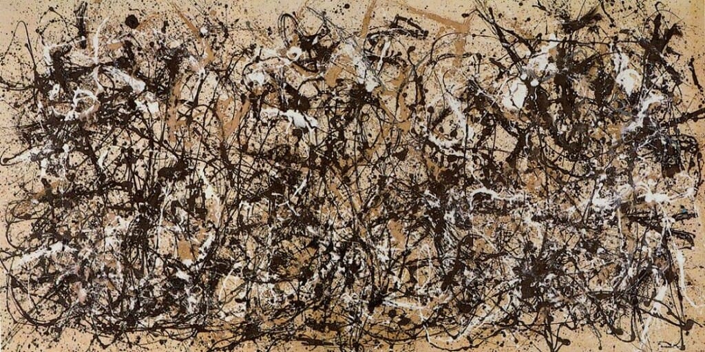 Autumn Rythm by Jackson Pollock