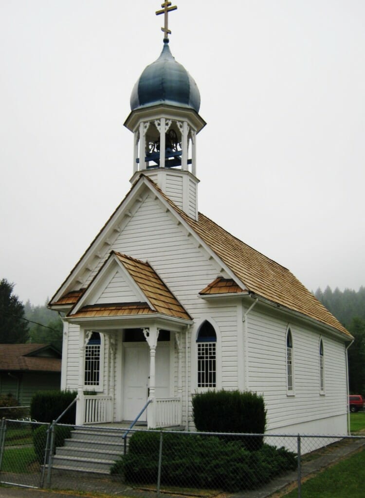 Holy Trinity Orthodox Church in Wilkeson, WA, built in 1900