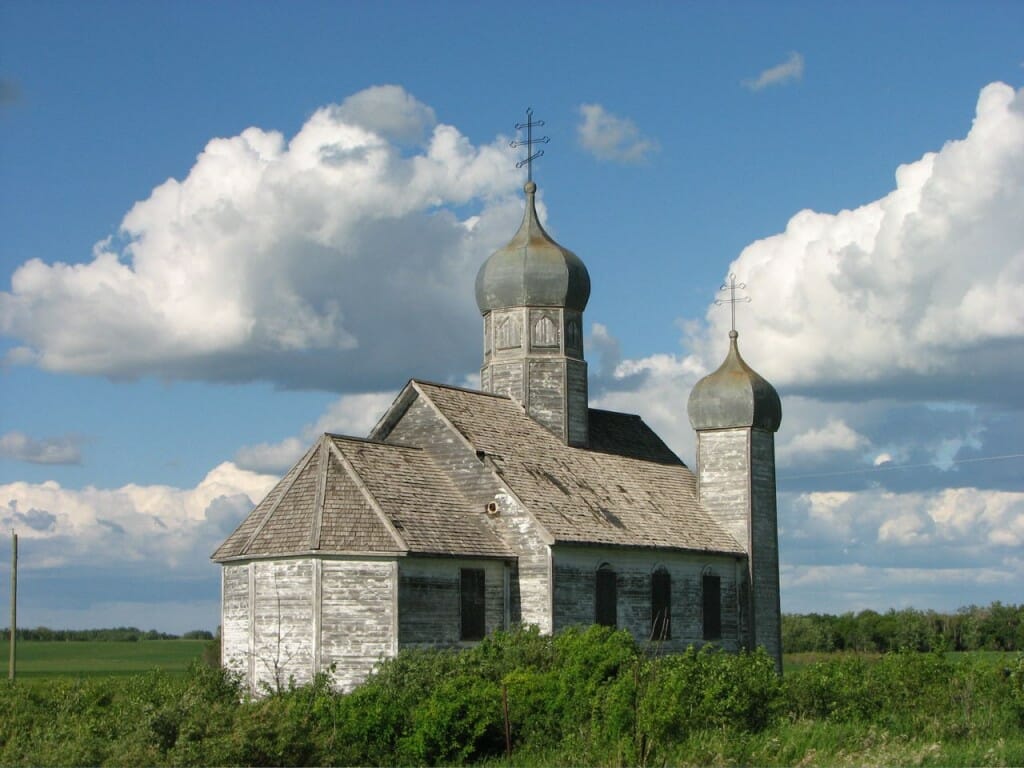 Church in the Canadian Midwest, built in 1932