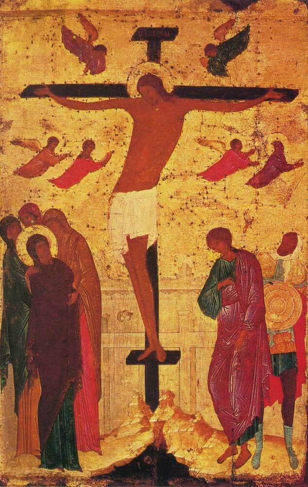 44. Dionysius of Moscow. crucifixion