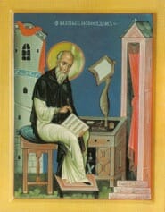St. Maximus the Confessor, painted by Archimandrite Zenon, one of the great iconographers of our times.