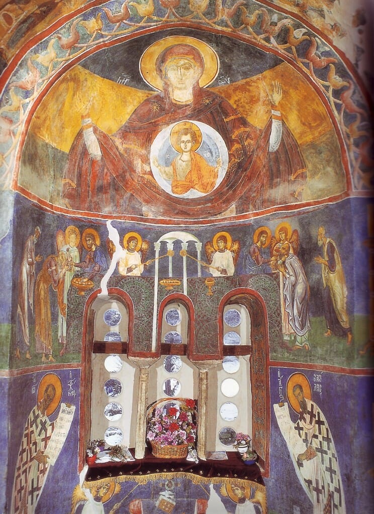 Saint Panteleimon's Church, Nérézi, near Skopje, Macedonia, 1164.