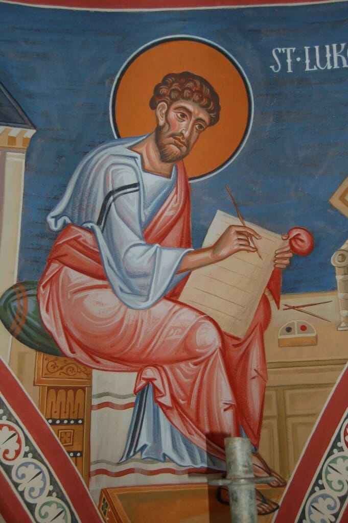 Saint Luke the Evangelist.