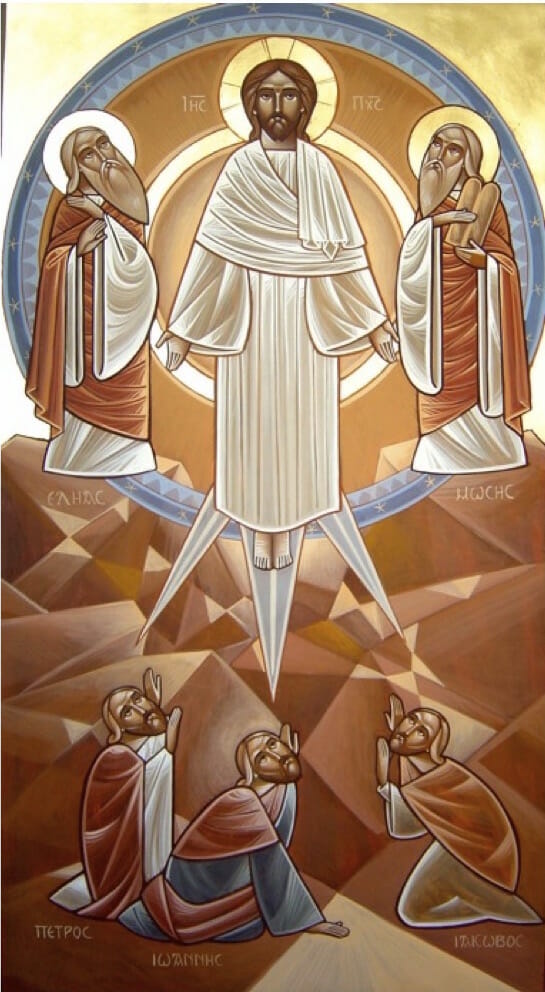The Transfiguration. By Dr Stéphane Réne, of the Neo Coptic school founded by Dr. Isaac Fanous.