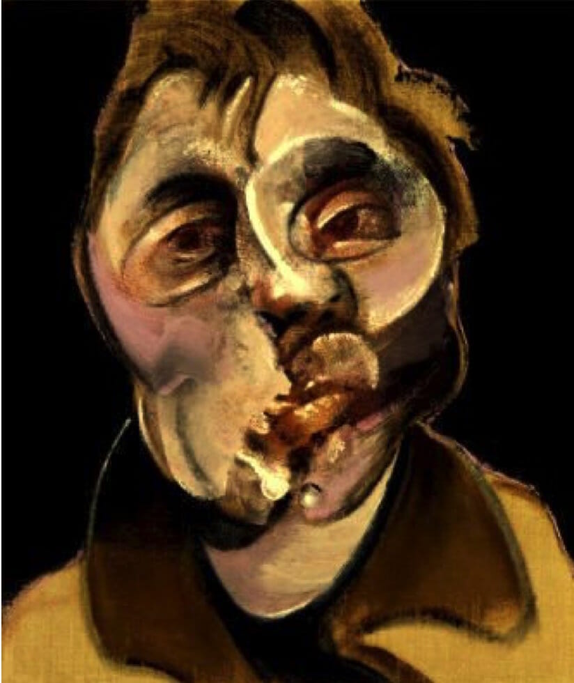 Self Portrait. Francis Bacon, 1969.
