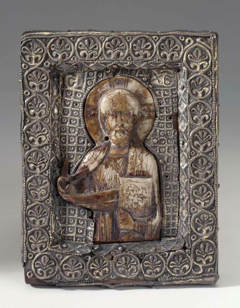 Icon of Christ, 11th-century Byzantine